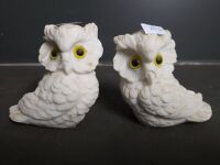 Pair of Salt Owls - 2