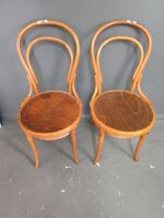 2 Antique Bentwood Chairs