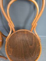 2 Antique Bentwood Chairs - 4