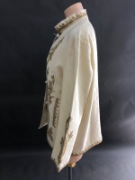 Vintage Indian Wool Crewel Work Jacket - Size 14-16 - 2