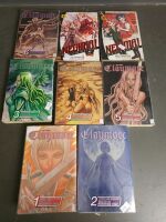 Collection of Anime Books - Claymore and Negima!