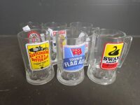 6 Small Beer Mugs