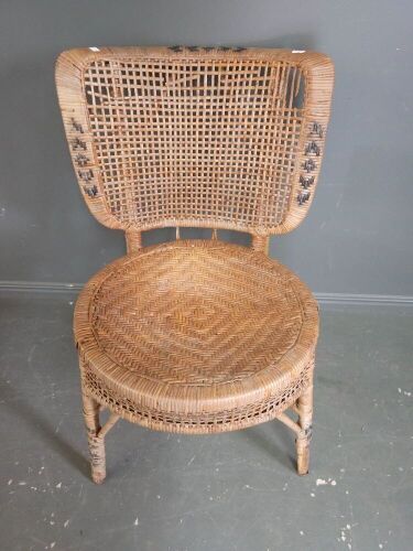 Cane Wicker Chair