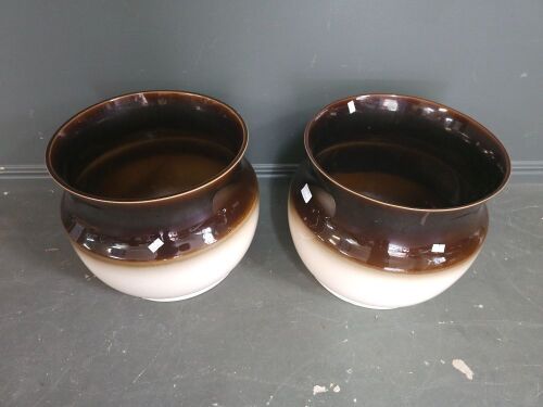 Two Large Pot Plant Holders