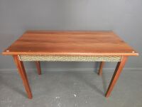 Slim Line Wooden Desk with two drawers - 4