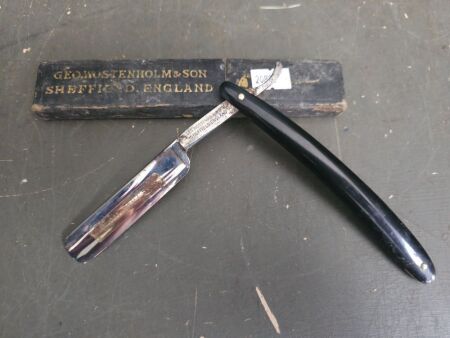 Geo Wostenholm & Son Vintage Straight Razor