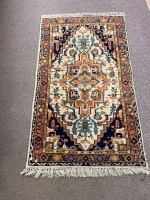 Small Persian Rug Hand Knotted in India