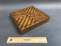 1920's Marquetry Box with Chinese Ivory Gaming Chips - 3