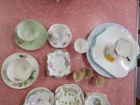 Large Mixed Lot of Shelley England Bone China - 7