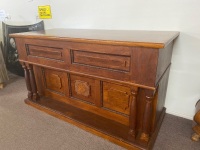 Large Regal Altar Table from Cooroy Anglican Church made locally with timber sourced from Kin Kin - C. 1925 - 3