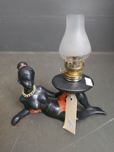 Lady with Lamp Circa 1960