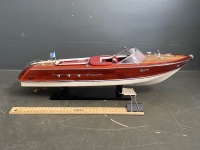 Riva Aquarama 1960's Italian Model Speed Boat