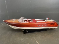 Riva Aquarama 1960's Italian Model Speed Boat - 3