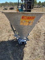 Rondini SP500 Galvanised Light Weight 3PL Fertilizer Spreader - 4