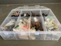 Mixed Lot of Door Knobs, Casters, Elec, Fixings & Misc.