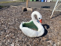 Concrete Garden Swan