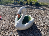 Concrete Garden Swan - 2