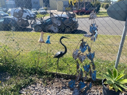 4 Garden Art Pieces