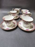 Shelley Bone China England 'Georgian' Incomplete Set