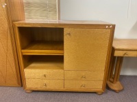 Silky Oak Entertainment Unit