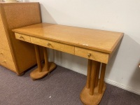 Silky Oak Desk - 2