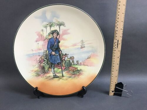 Royal Doulton Long John Silver - Treasure Island Charger - App.