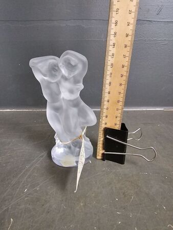 Lalique Pan & David Figurine