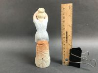 Victorian Bisque Diving Lady Figurine - 3