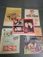 4 Vintage Womans Weekly Magazines on with Beatles Lift Out - Rare - 2