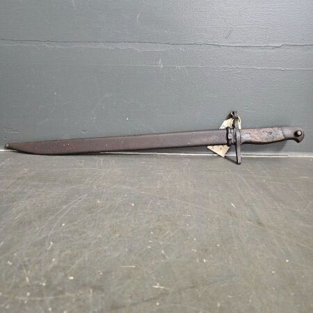 WWII Japanese Style Type 30 Bayonett & Scabbard