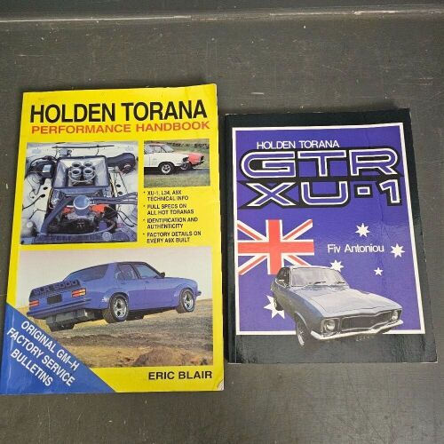 2 Holden Torana GTR XU-1 Books