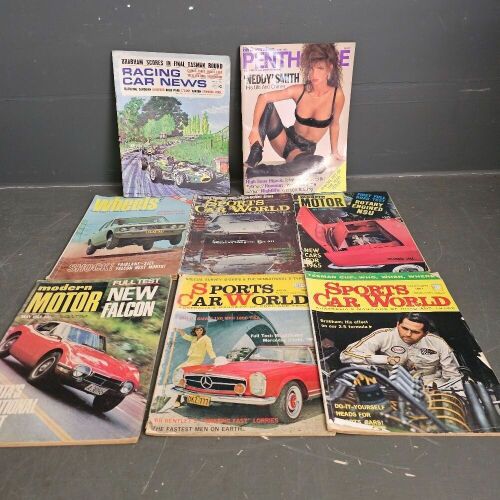 Assortment of Modern Motor Magazines