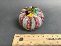 Victorian Glass Millefiori Paperweight