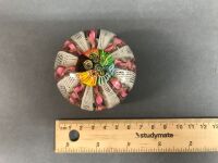 Victorian Glass Millefiori Paperweight - 2