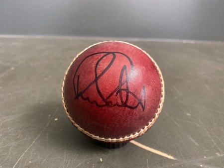 Signed Ricky Ponting Cricket Ball