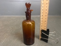 American Civil War Medical Chloroform Field Drip Bottle - 2