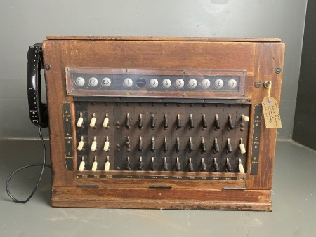 1950s P.M.G 3 Line3 9 Extensions Business Switchboard