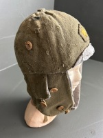 World War 2 Japanese Infantry Winter Uniform Cap - 2