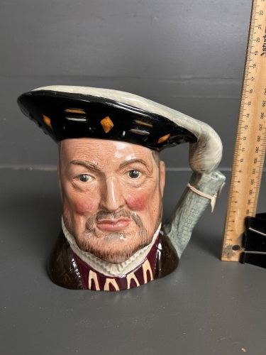 Royal Doulton D6642 Henry VIII Character Jug - app 170mm H