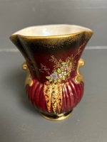 Crown Devon Rouge Royale Urn - app 120mm H - 4