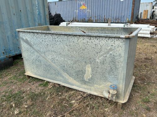 Galvanised Washing Tank