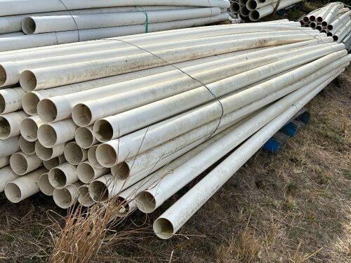 Bulk Lot of Mainly 80mm x 6m pvc Pipe