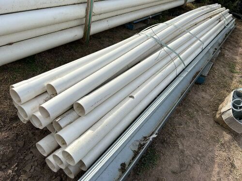 Bulk Lot of Mainly 80mm x 6m pvc Pipe