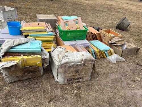 Large Lot of Golden Palace Beehive kits and Equipment