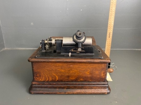 Thomas Edison Cylinder Phonograph