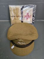 Band Corps Army Hat and First Aid Dressings