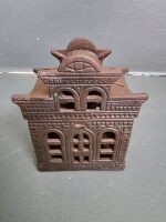 Original Cast Iron U.S City Bank Money Box - 2