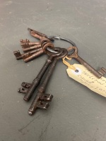 Antique Skeleton Keys & Chubb Safe Keys - 2