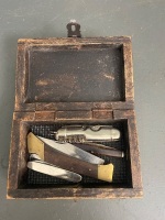 Box of 4 Old Pocket Knives - 2