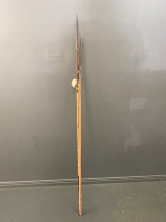 Four Vintage New Guinea Fishing Spears